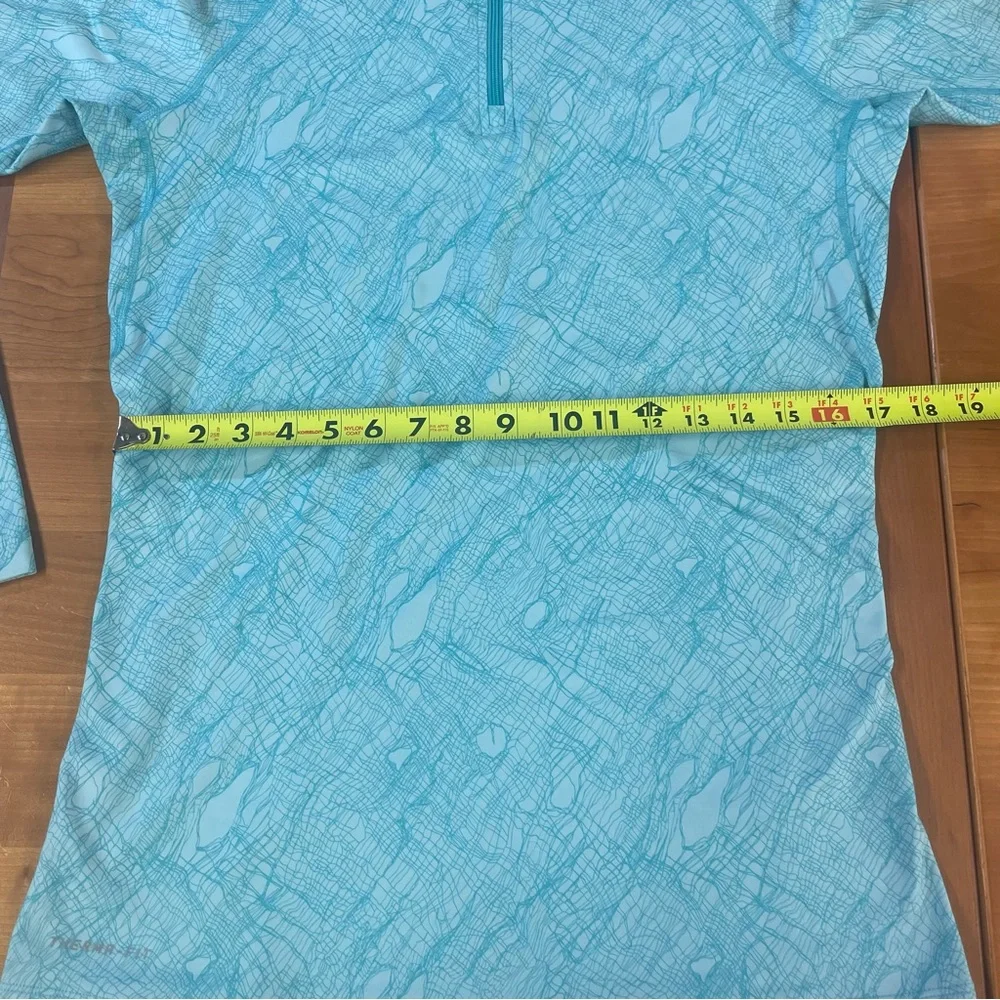 Nike Pro Combat fitted quarter zip pullover large